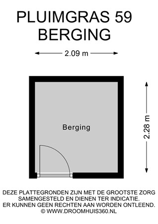 Floorplan - Pluimgras 59, 2318 TM Leiden